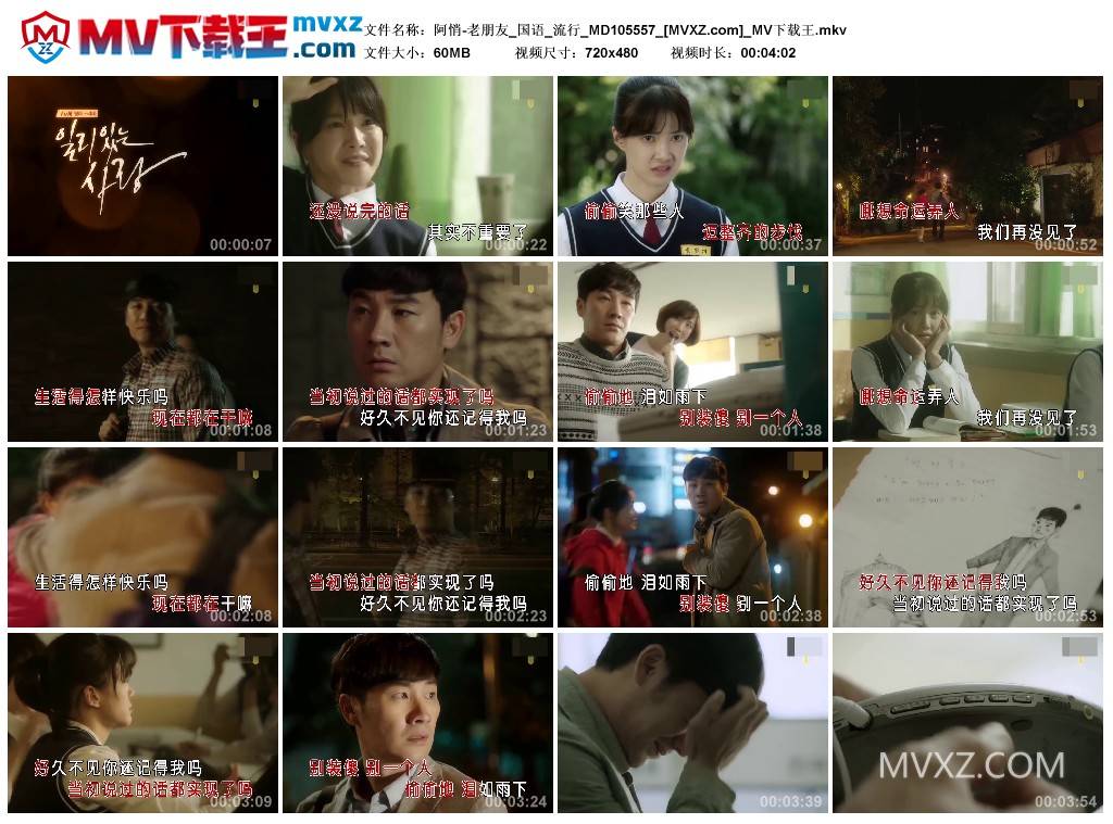 阿悄-老朋友_国语_流行_MD105557